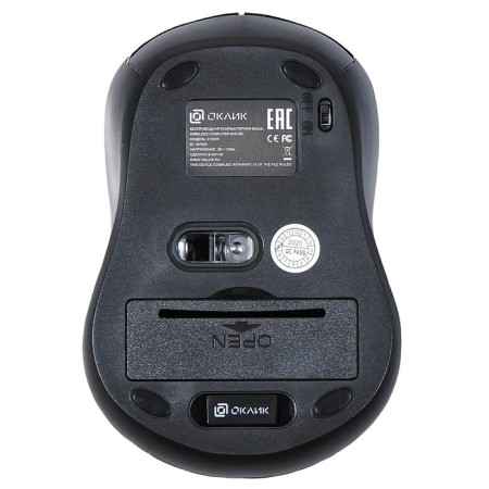 Mouse call 415MW black optical (1600DPI) wireless USB for a laptop (4but)-1