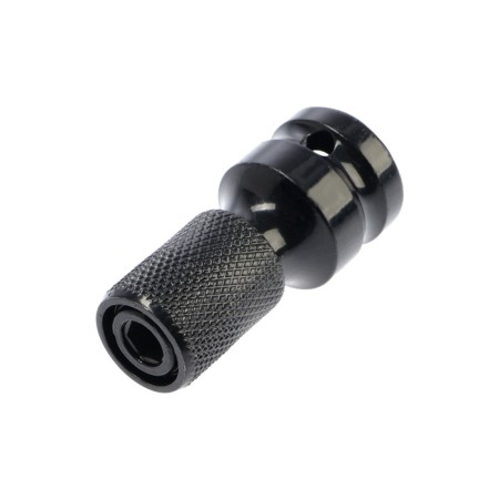 Adapter for tundra bit, from a square 1/2 "for a hexagon 1/4"-2