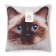 Decorative Ethel Pillow "Burmese cat" 40x40 cm, Gabardin, 100% p/e