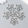Decor for creativity Metal "Flower" silver 2.5x2.7 cm