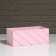 Wooden Kashpo "Hellas Big, Glass", Pink, 25 × 12.5 × 10 cm