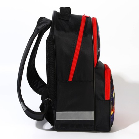 School backpack with an ergonomic back, 37x26x15 cm, Spider-Man-5