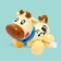 Clothing toy "cow", color mix