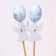 A set of Easter topper "Angels", 2 pcs., Mix