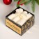 Set of terry towels "Merry Cristmas" 30x30 cm - 3 pcs, cotton 340g/m2