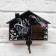 The key a wall -mounted "House is full of happiness and love", 22 x 15 cm.