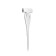 Tsenik holder with a needle, 3 × 11 cm, white color