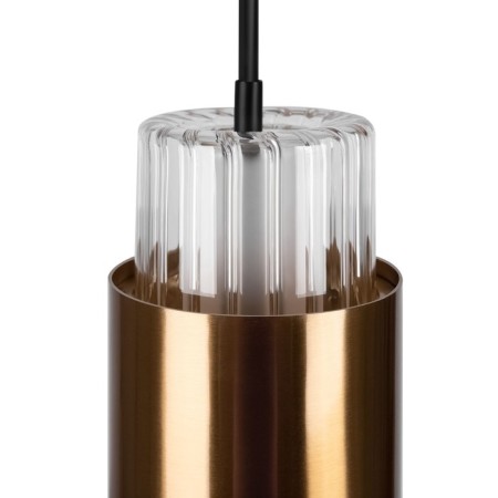 Suspended lamp Freya FR4002PL-01G Botello, 100x100x1010 mm, E14, 1x40W, color gold-1