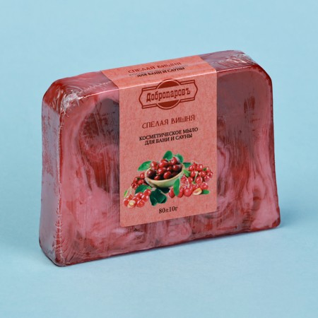 A set of soap in a adhesion 3 pcs "Babb Gam, Mentol-Groce Perechny, Cherry" 80g-1