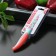 Kitchen knife with an anti -wound coating of the “flowers” ​​shares, blade 8 cm