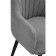 Chair on the Halls Lamba 11 Metal/Building Builder, Black/Gray 62x62x85 cm