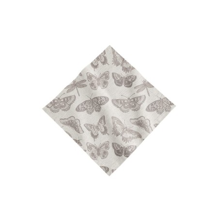 Curtain on the Butterflies tape, size 145x270 cm, color gray color-2