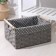 Basket for storage laid handmade DOLAND, 41 × 30 × 20 cm, color mix
