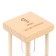 Sanding clock "Afrin", 1 minute, 8.5 x 4 cm, white sand