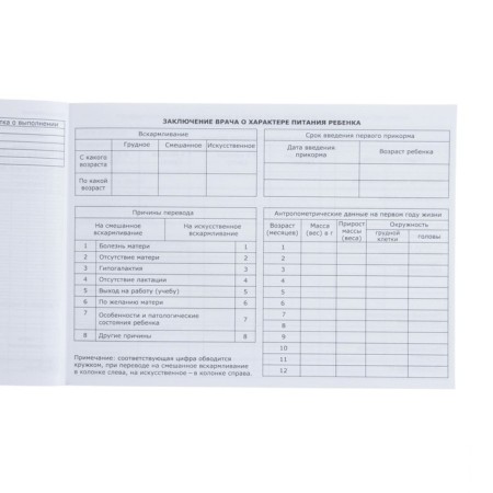 Medical card of a child form No. 112/y, 80 sheets, Mickey Mouse-11
