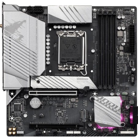 Motherboard Gigabyte B760M Aorus Elite AX, LGA1700, Z790, 4XDDR5, HDMI, DP, MATX-3