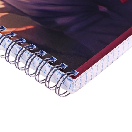 A notebook on the crest "Anime. Love" Calligrata, A4, 80 sheets, in a cage, cover coated cardboard, glossy lamination, offset block-2