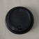 Plastic disposable lid for a black glass, with a valve, d = 8 cm