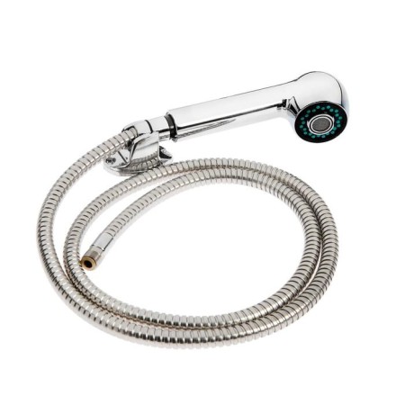 Kitchen mixer Zein Z1301, single -leaf, 35 mm cartridge, with a sliding watering can, chrome-6