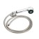 Kitchen mixer Zein Z1301, single -leaf, 35 mm cartridge, with a sliding watering can, chrome