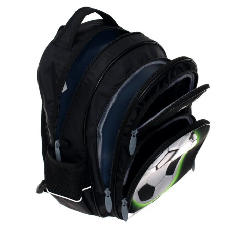 School backpack, 36 x 23 x 13 cm, ergonomic back, calligrata p "Football"-15