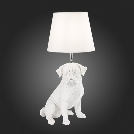Evoluce bedside lamp. Sle115224-01. Narni. 1x40 W, E27, 23x20x48 cm, white color, chrome-2