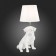 Evoluce bedside lamp. Sle115224-01. Narni. 1x40 W, E27, 23x20x48 cm, white color, chrome