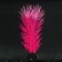 Silicone Aquarium plant, glowing in the dark, 6.5 x 18 cm, pink