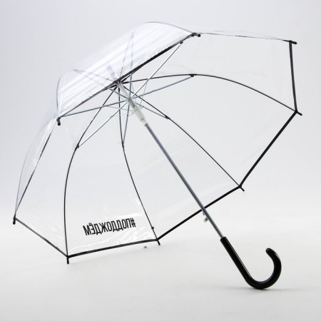 Umbrella Women's Dome "POSSIBLE", 8 spokes, D = 88 cm, transparent-3
