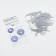Stickers Children's interior "dinosaurs", mirror, wall decor, 10 pcs, pcs 10 x 5 cm