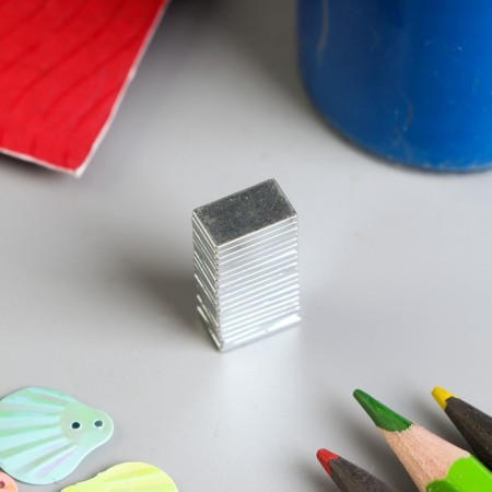 Magnet Technical silver rectangular 10x1.5x6 mm-5