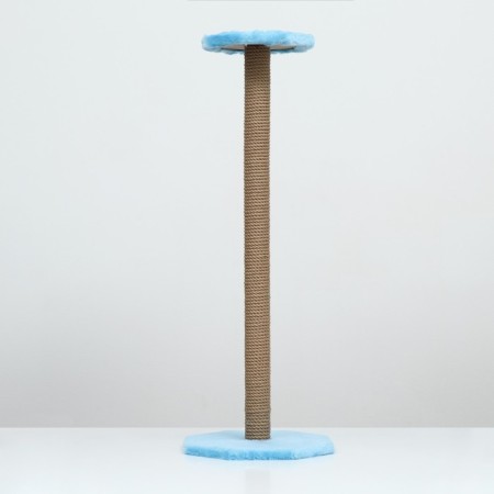 Clawing with a shelf, 35 x 35 x 100 cm, mix of flowers-1