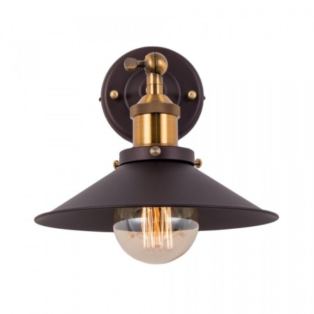 Sconces Citilux "Edison" CL450301, 22x40 cm, 1x60W, e27, brown color-4