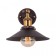 Sconces Citilux "Edison" CL450301, 22x40 cm, 1x60W, e27, brown color