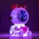 Night-wound Mishka Bear Cosmonaut Led usb white 12x12x16.5 cm
