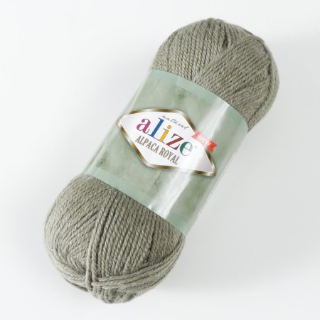 Yarn "Alpaca Royal New" 15% alpaca, 30% wool, 55% acrylic 250m/100g (285)-1