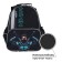 School backpack, 37 x 26 x 13 cm, ergonomic back, calligrata orth "ninja"