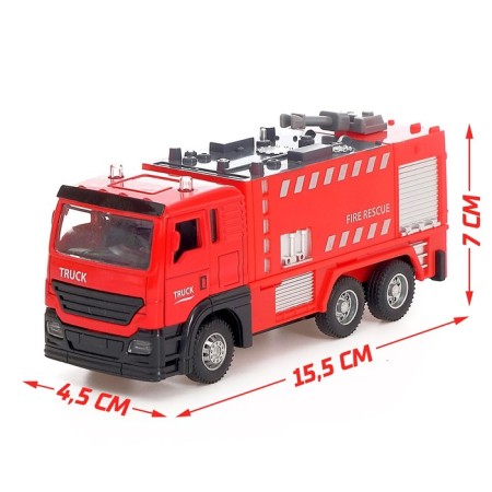 Parking "Firefire" with a machine and walkie -talkie, light and sound effects, mix-3
