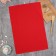 Ethel towel, col. red, 50x70 cm, 100% HL