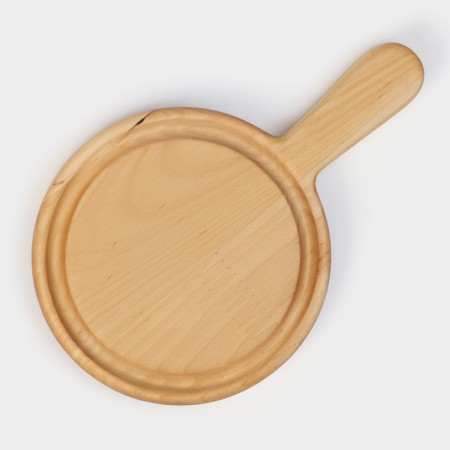 ADELICA Burger Board, with a pen, 20 × 13 × 1.8 cm, birch-5