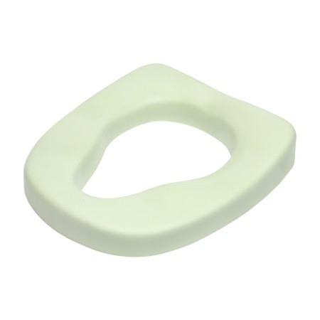 Anatomical seat for street toilet, 41 × 35 cm, polyurethane foam, green-5