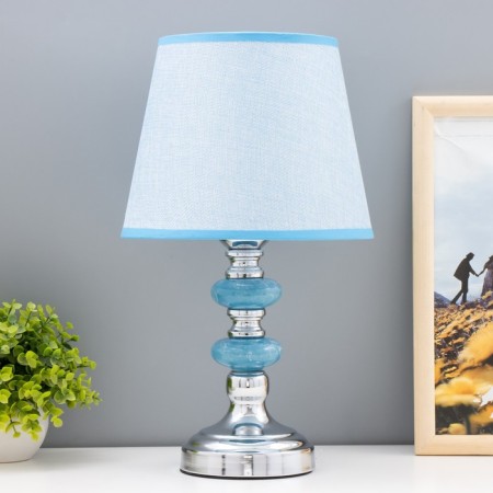 Table lamp "Aquamarine" 1x60W E27 Blue 22x22x42 cm Risalux