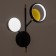 Bra 2292/2 LED 30W 3000-6000K black and gold 39x36x6 cm