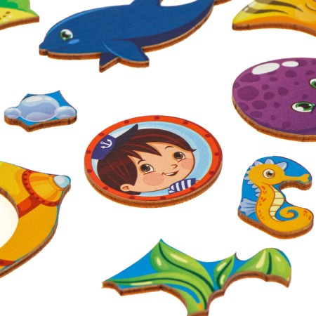 Puzzle Logical "Submarine", D = 20 cm-10