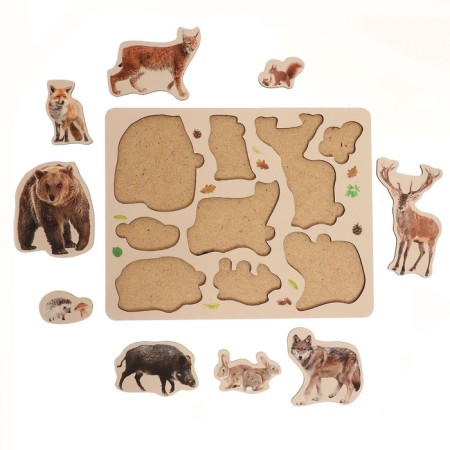 Frame-lodge "Forest animals"-4