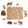 Frame-lodge "Forest animals"