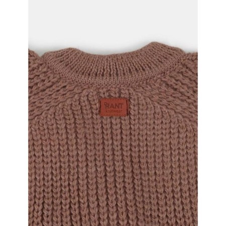 Knit Knitted Knitwear Combines, height 68 cm, brown color-9