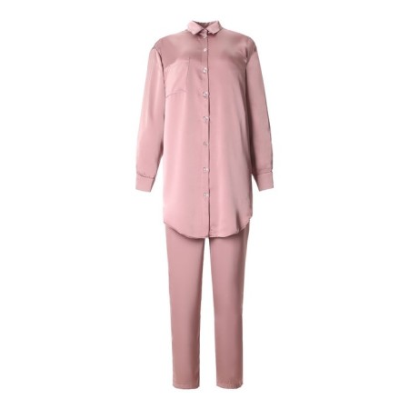 Kit (shirt, trousers) female minku: Light touch color dark pink, river 52-5