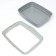 The tray is large with the side of Atlantis "Standard", 43 x 33 x 12.5 cm, gray