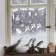 Stick for windows "Christmas tree decorations", reusable, 50 x 70 cm, new year